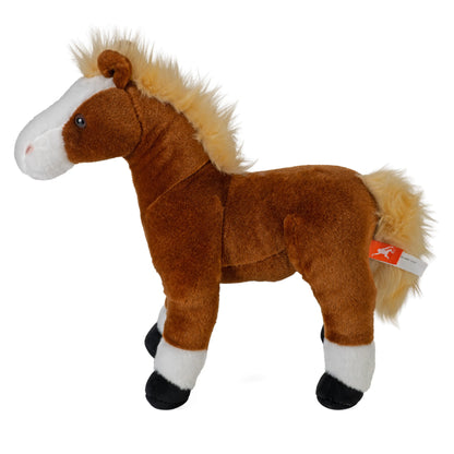 WILD PLUSH HORSE BROWN STANDING