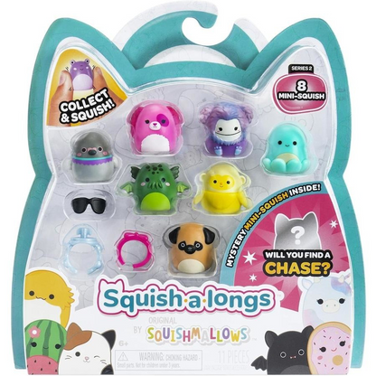 SQUISH-A-LONGS 8 PACK AST