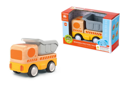 WOODEN FRICTION L&S DUMP TRUCK