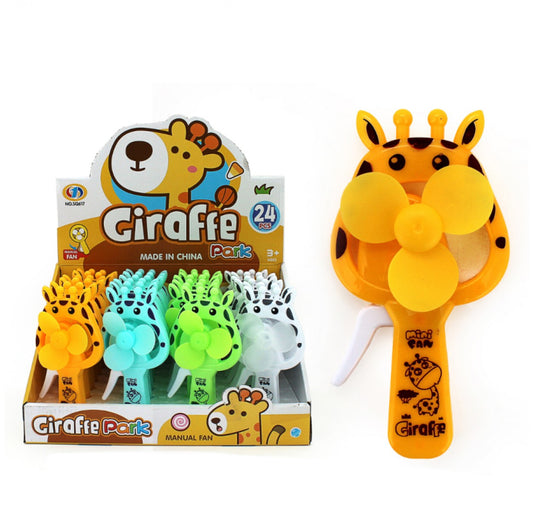 MANUAL FRICTION FAN GIRAFFE
