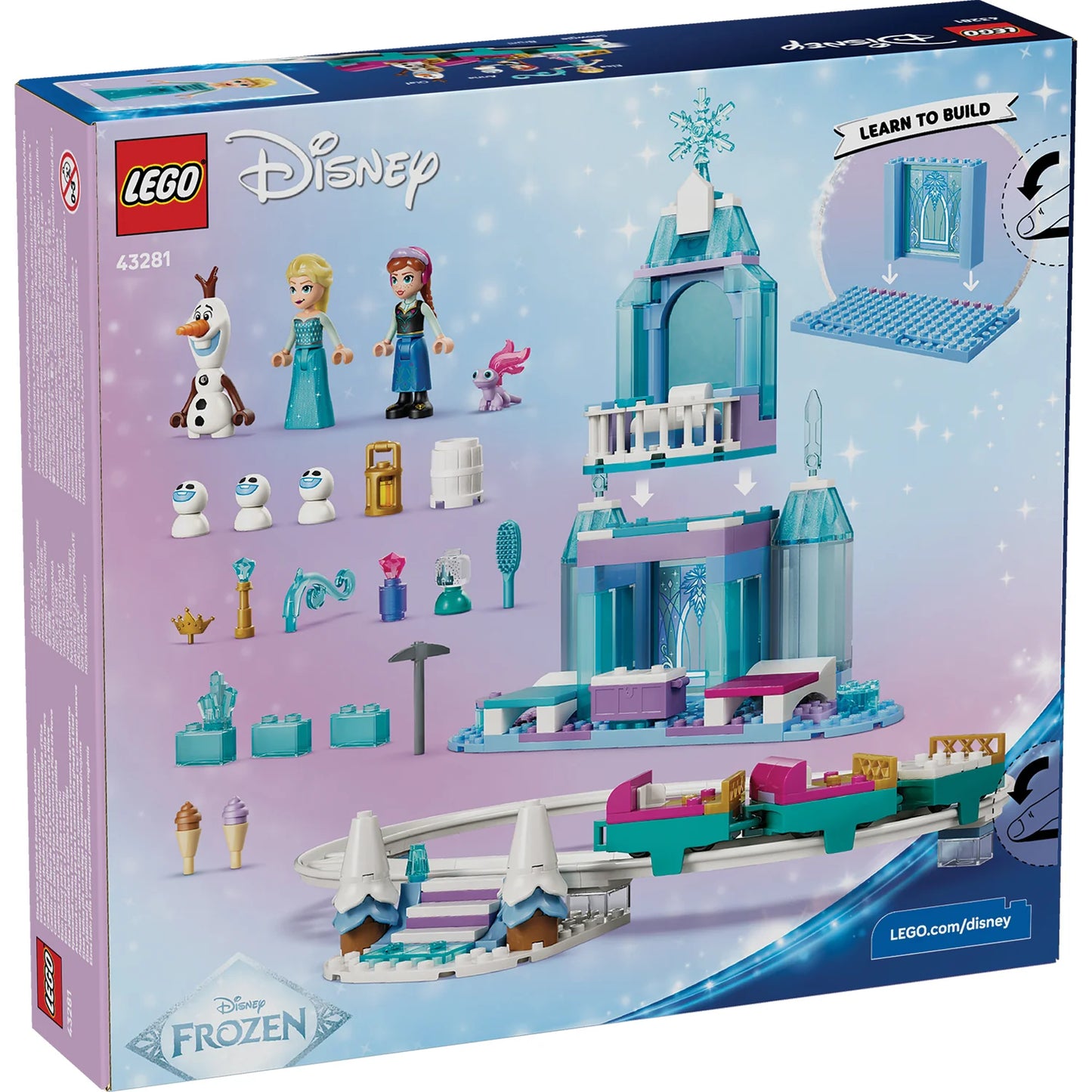LEGO 43281 DISNEY ELSA ICE CASTLE & SNOW