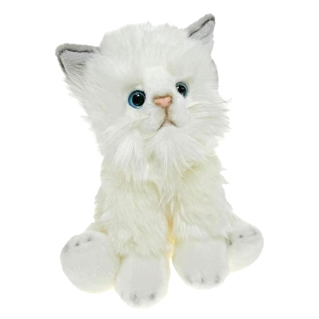 PLUSH KITTY CAT WHITE 30CM