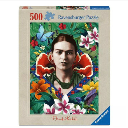 PUZZLE 500PC F.KAHLO BLOOMING FLOWERS