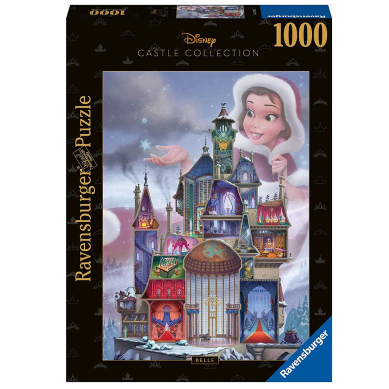PUZZLE 1000PC DISNEY CASTLE BELLE