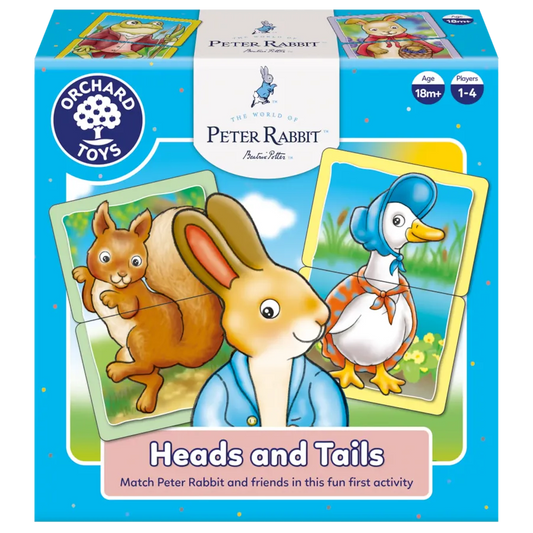ORCHARD PETER RABBIT HEADS & TAILS
