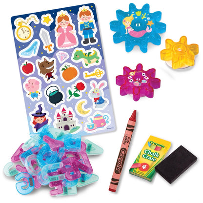 CRAYOLA 2 SIDED STORYBOARD PRINCESS