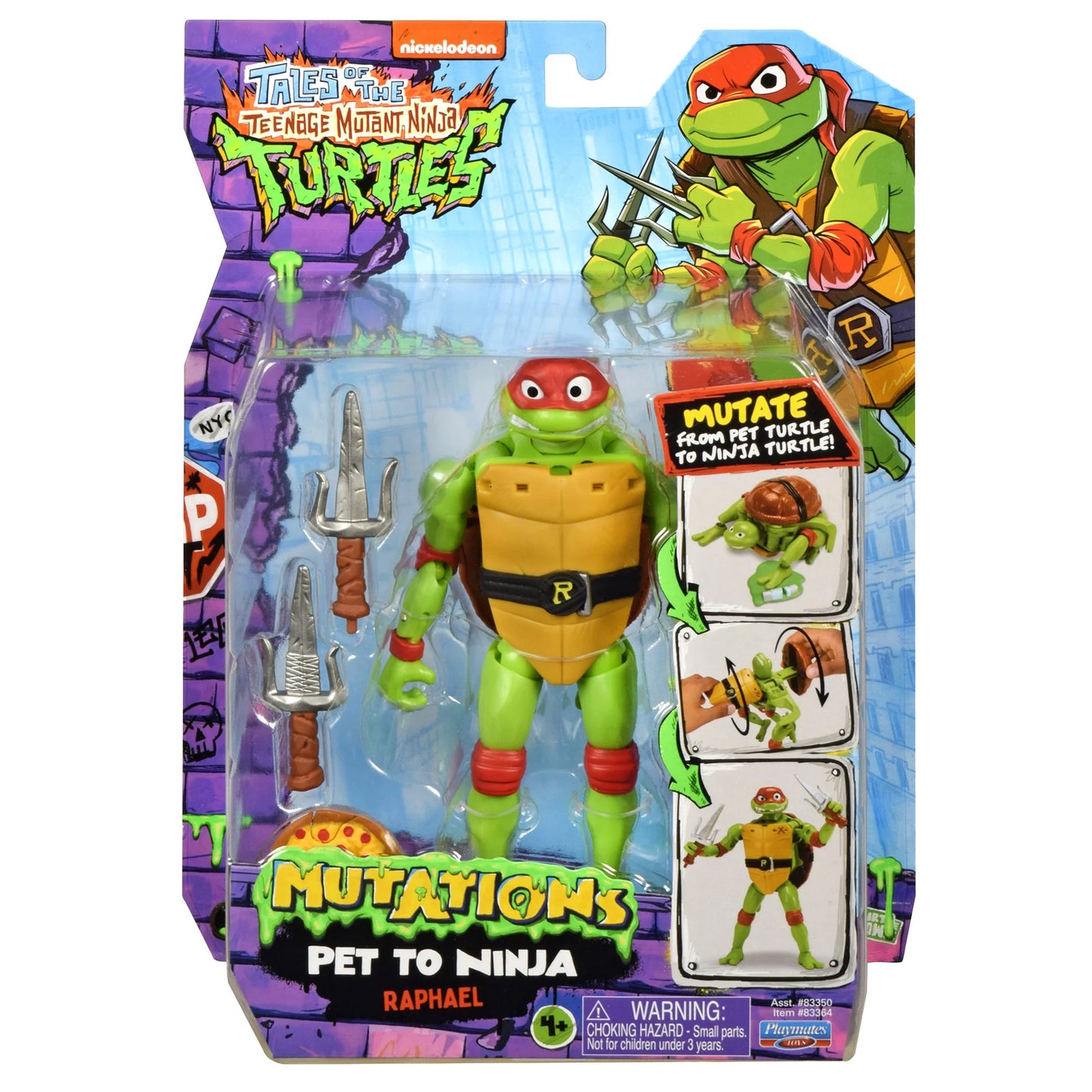 TMNT MUTATIONS PET TO NINJA RAPHAEL