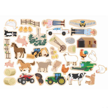 FRIDGE FRIENDS MAGNETIC AUSSIE FARM