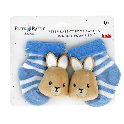 PETER RABBIT FOOT RATTLES