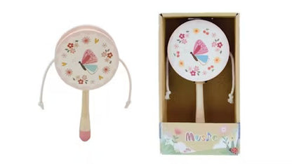 WOODEN SPRING INSECT TWIST DRUM