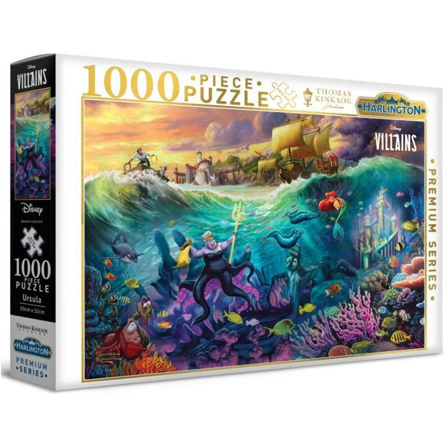 PUZZLE 1000PC DISNEY URSULA