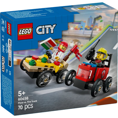 LEGO 60458 CITY PIZZA VS FIRE TRUCK