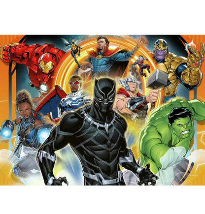 PUZZLE 4X100PC MARVEL AVENGERS