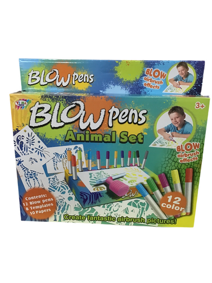 BLOW PENS AIRBRUSH SET AST