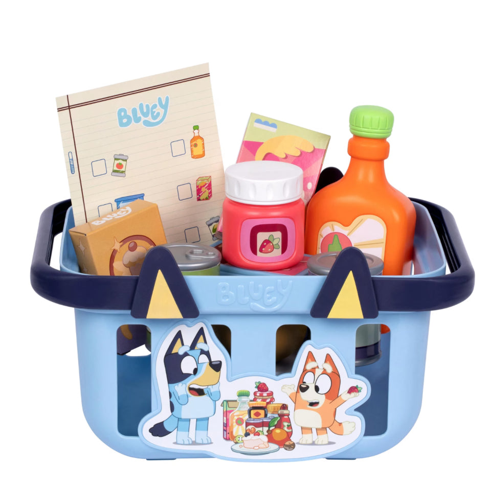 BLUEY S15 ROLE PLAY SHOPPING BASKET