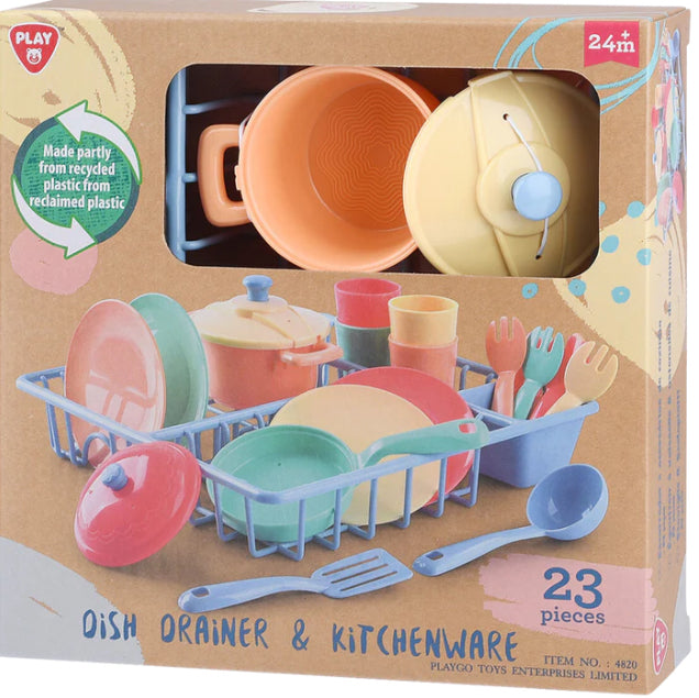 Dish Drainer & Kitchenware Set