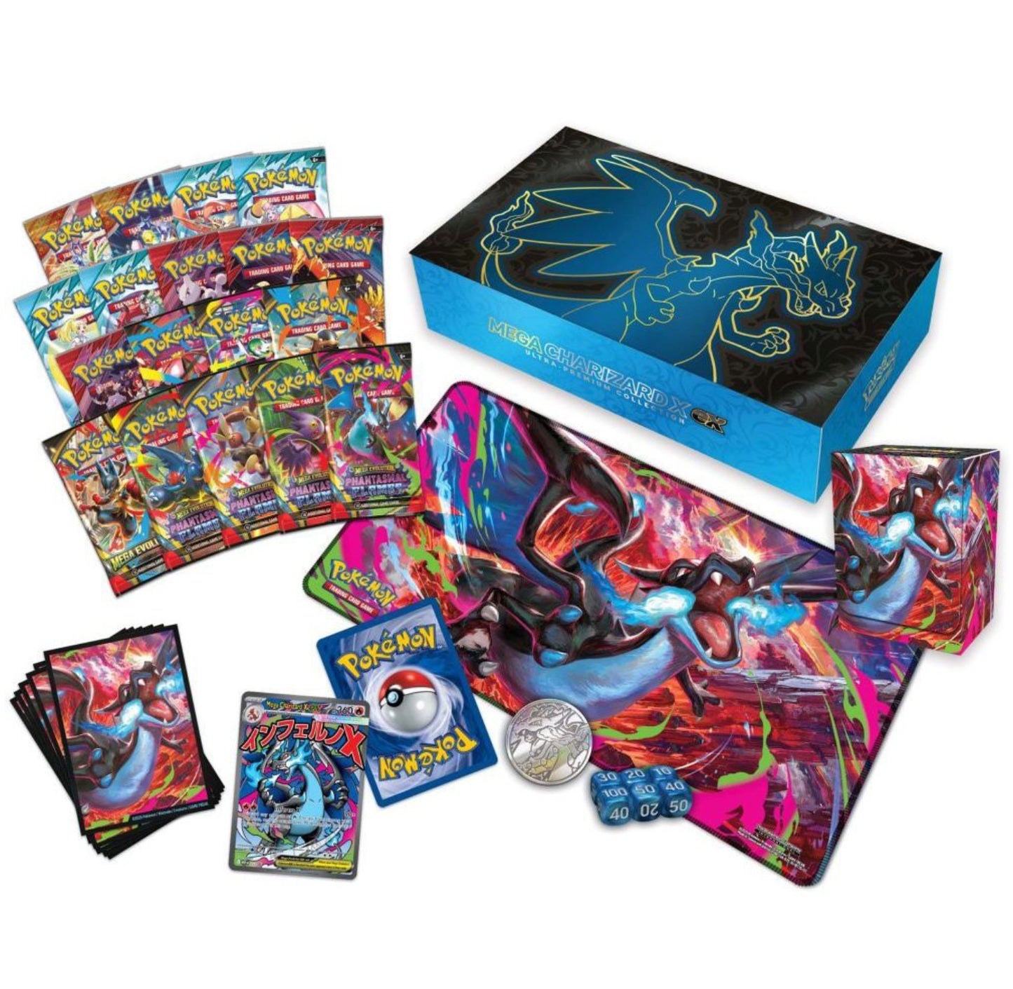 POKEMON TCG MEGA CHARIZARD X PREMIUM BOX