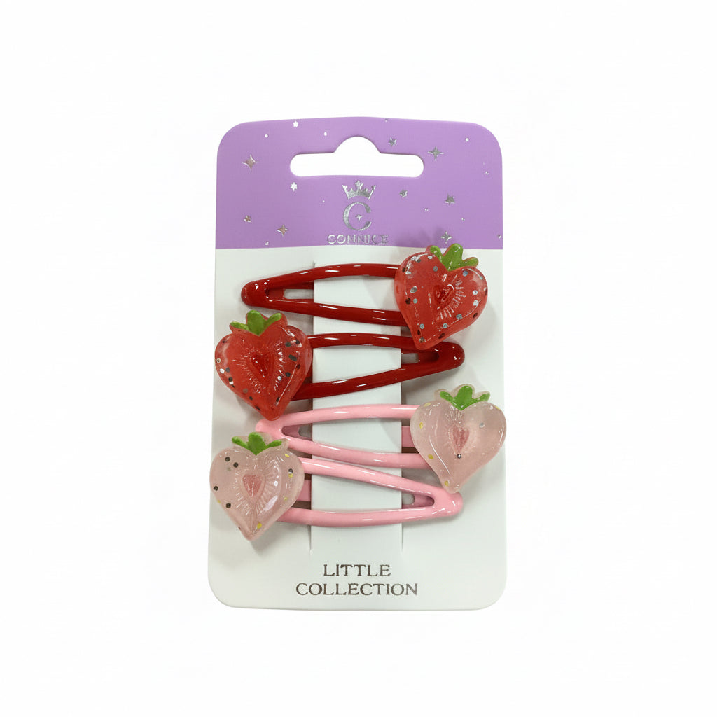 C/NICW HC08505B FRUIT SNAP CLIPS 4PC