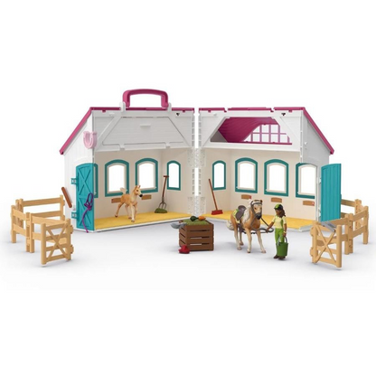 SCHLEICH 42703 OPEN STABLE LITTLE HORSE