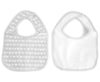 PLAYGRO BIBS 2 PK SCALLOP GREY