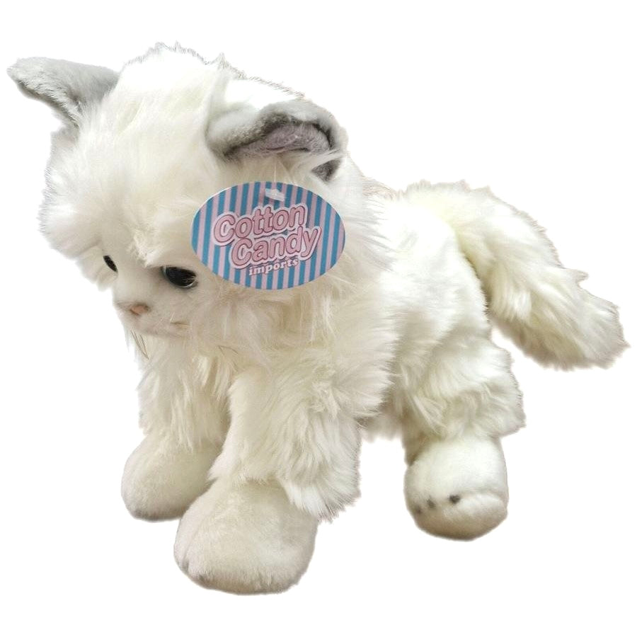 PLUSH KITTY CAT WHITE 30CM