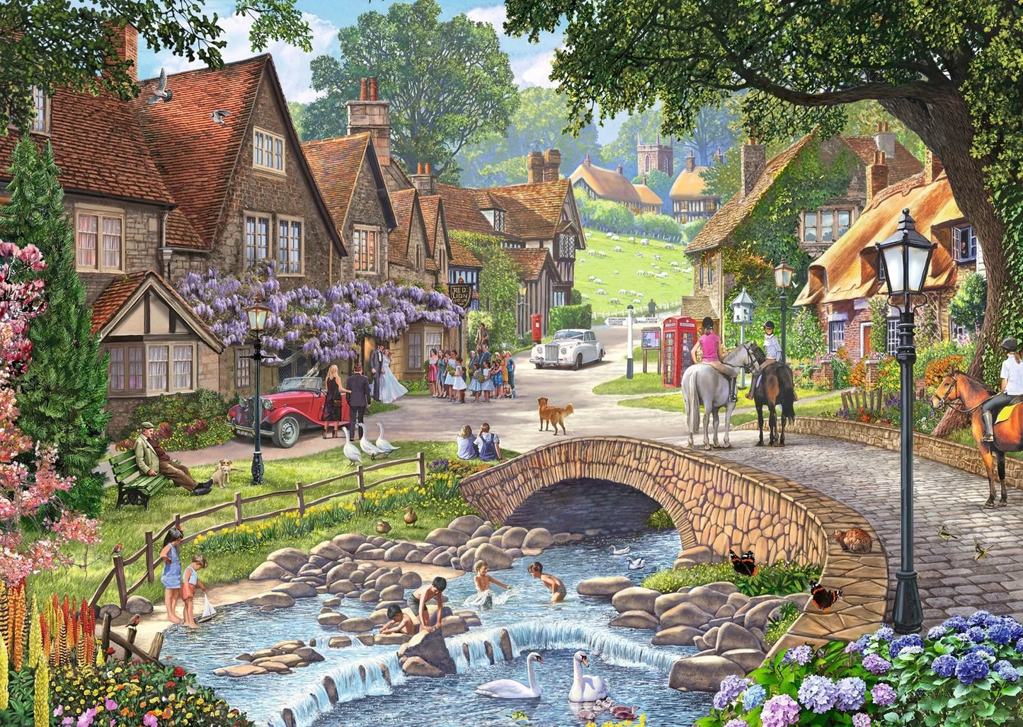 PUZZLE 1000PC LEISURE DAYS #13 LAZY DAYS