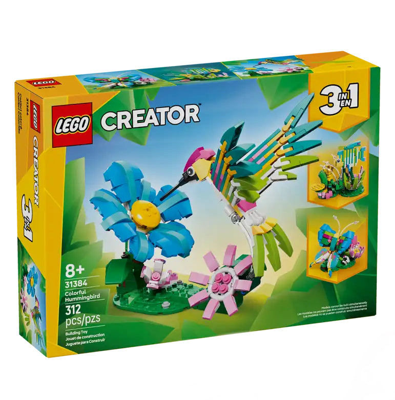 LEGO 31384 CREATOR COLORFUL HUMMINGBIRD