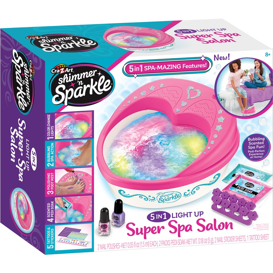 SHIMMER & SPARKLE SUPER SPA SALON