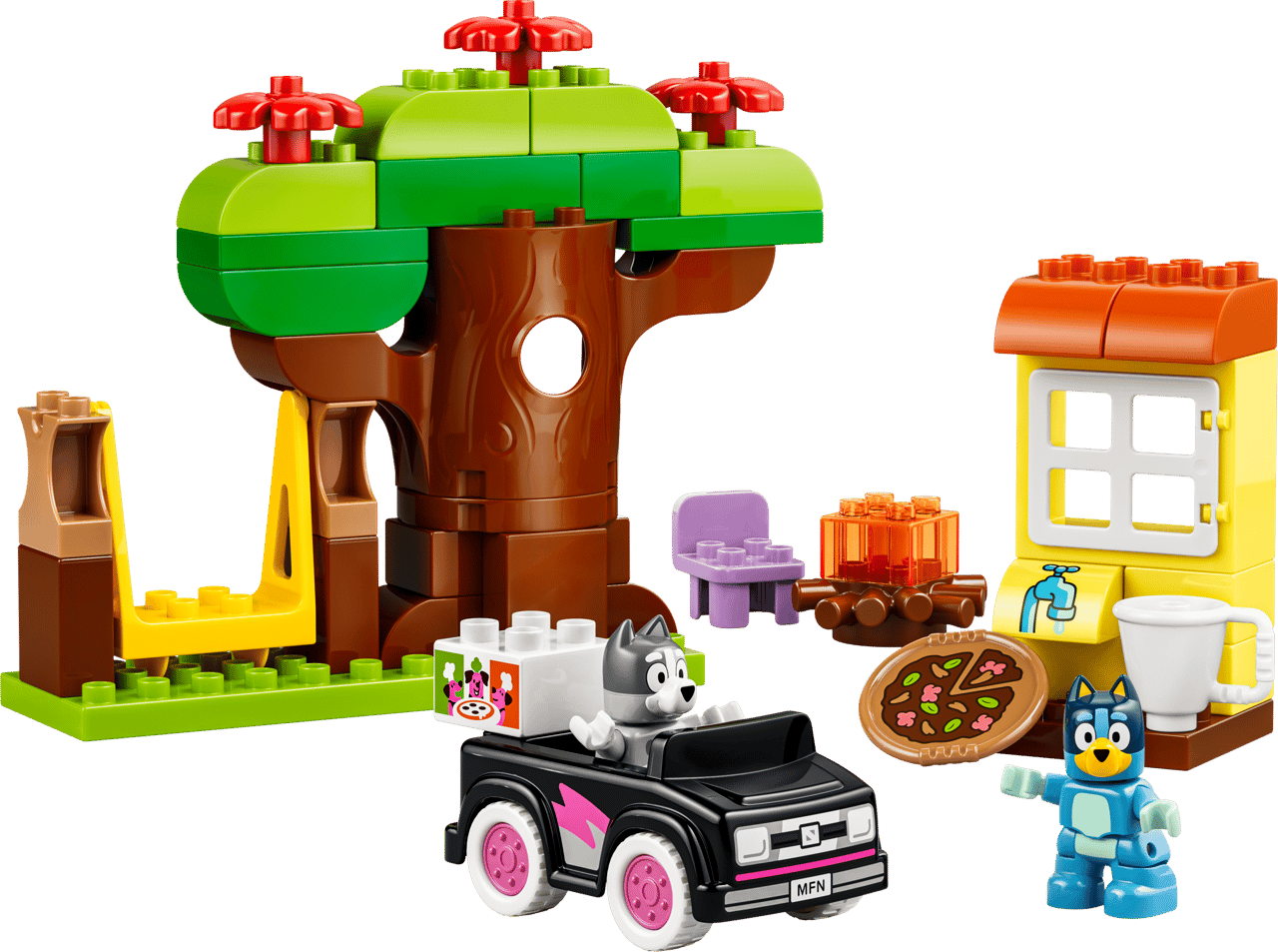 LEGO 10469 DUPLO PIZZA GIRLS W MUFFIN &