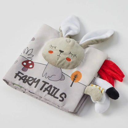JIGGLE & GIGGLE FABRIC BOOK TAILS/JUNGLE