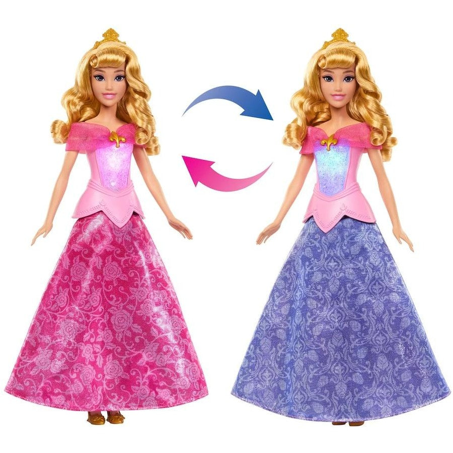 DISNEY PRINCESS AURORA PINK TO BLUE