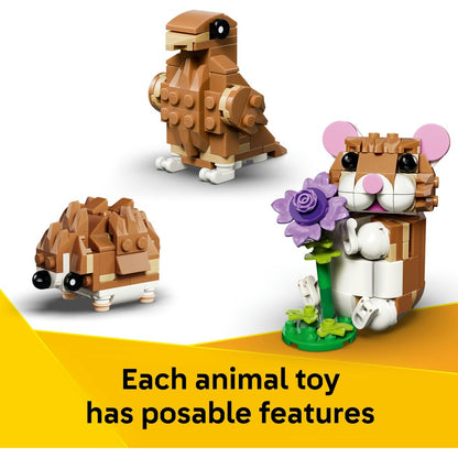 LEGO 31376 CREATOR HAMSTER W A FLOWER