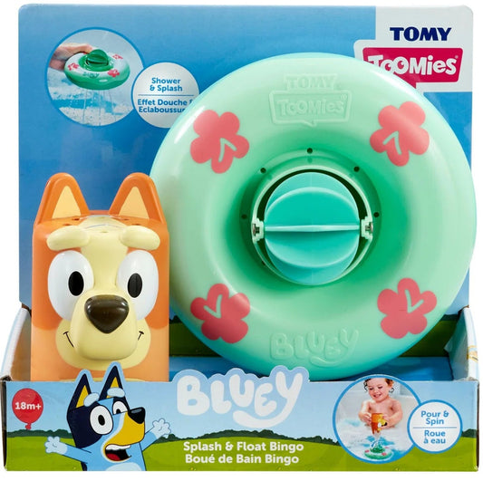 TOMY BLUEY BATH FLOATS BINGO