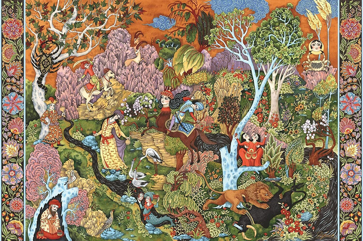 PUZZLE 3000PC GARDEN OF SUN SIGNS