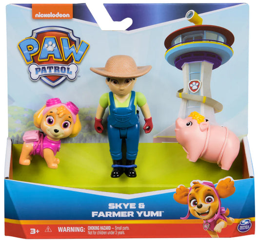 PAW PATROL HERO PUPS SKYE & FARMER YUMI