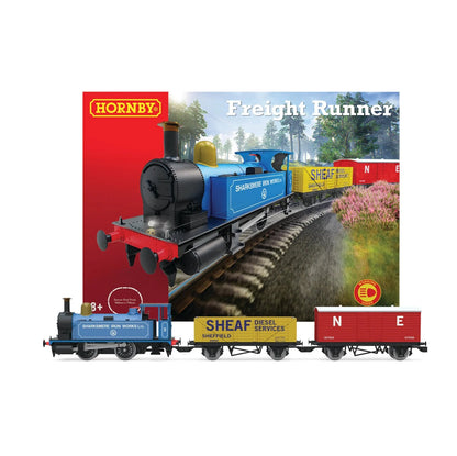 HORNBY ELECTRIC FREIGHT RUNNER TRAIN SET