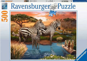 PUZZLE 500PC ZEBRA