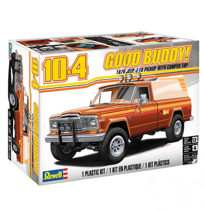 REVELL 1:24 JEEP J-10 PICKUP W CAMPER