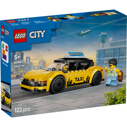 LEGO 60487 CITY YELLOW TAXI