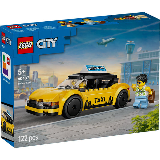 LEGO 60487 CITY YELLOW TAXI