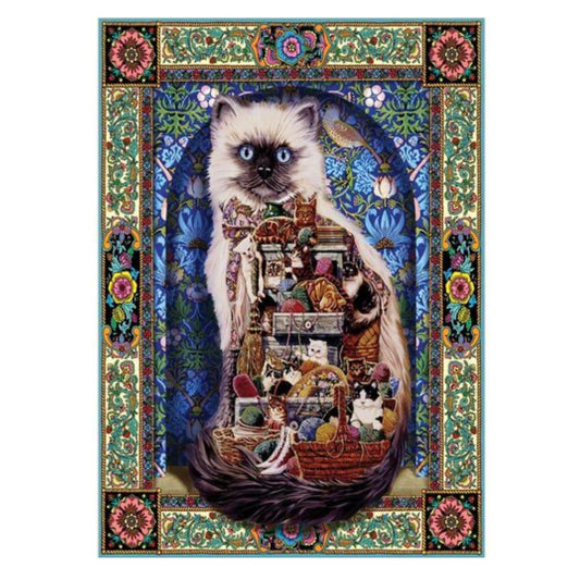 PUZZLE 1000PC CATS GALORE