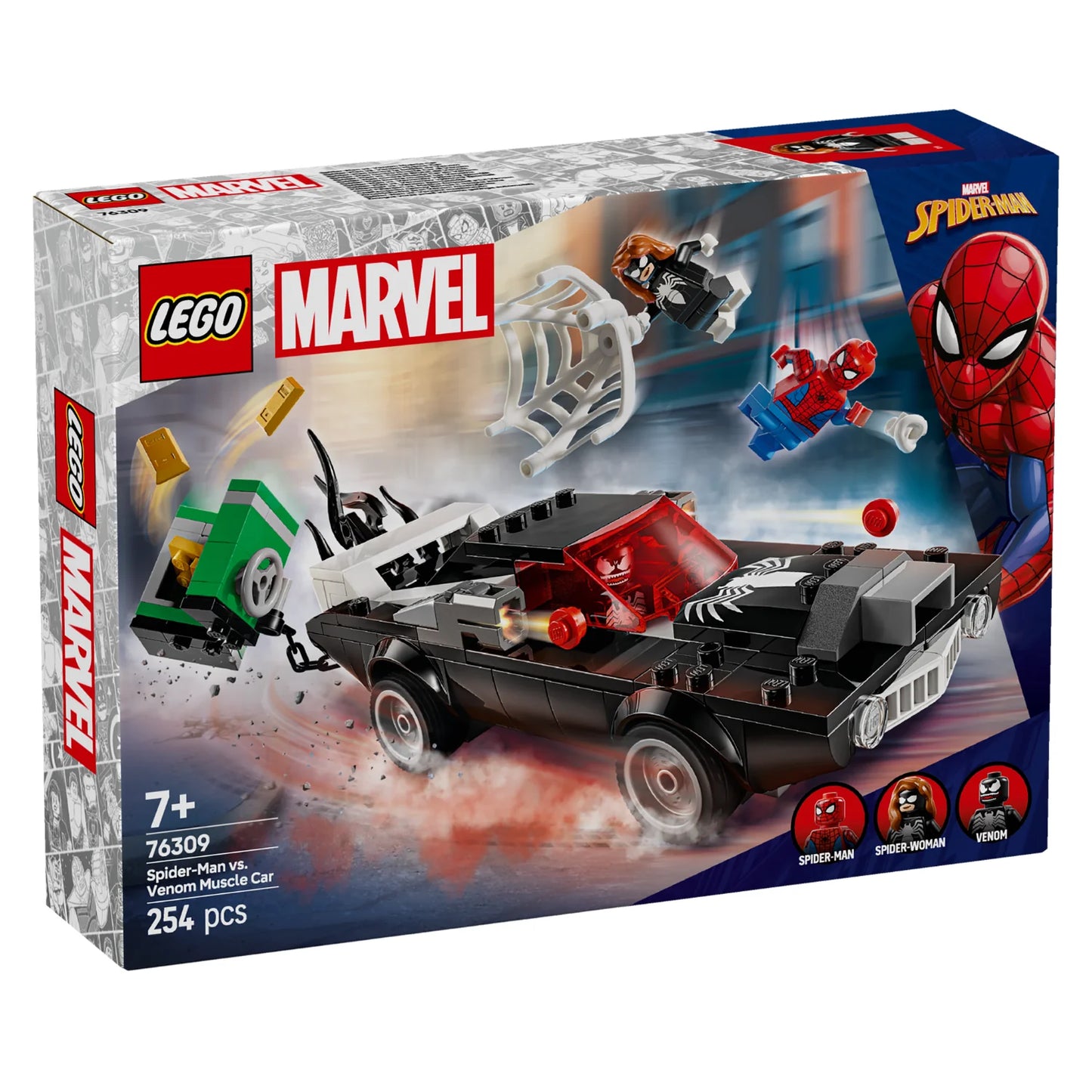 LEGO 76309 MARVEL SPIDERMAN V VENOM CAR