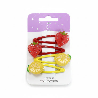 C/NICW HC08505B FRUIT SNAP CLIPS 4PC
