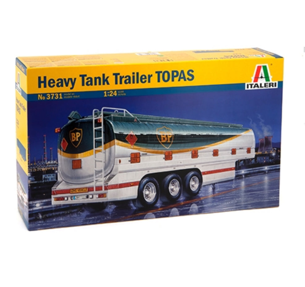 ITALERI 1:24 HEAVY TANK TRAILER TOPAS