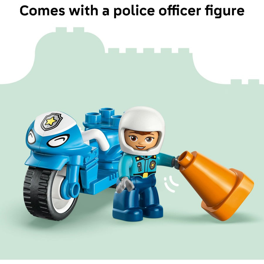 LEGO 10471 DUPLO BLUE POLICE MOTORBIKE