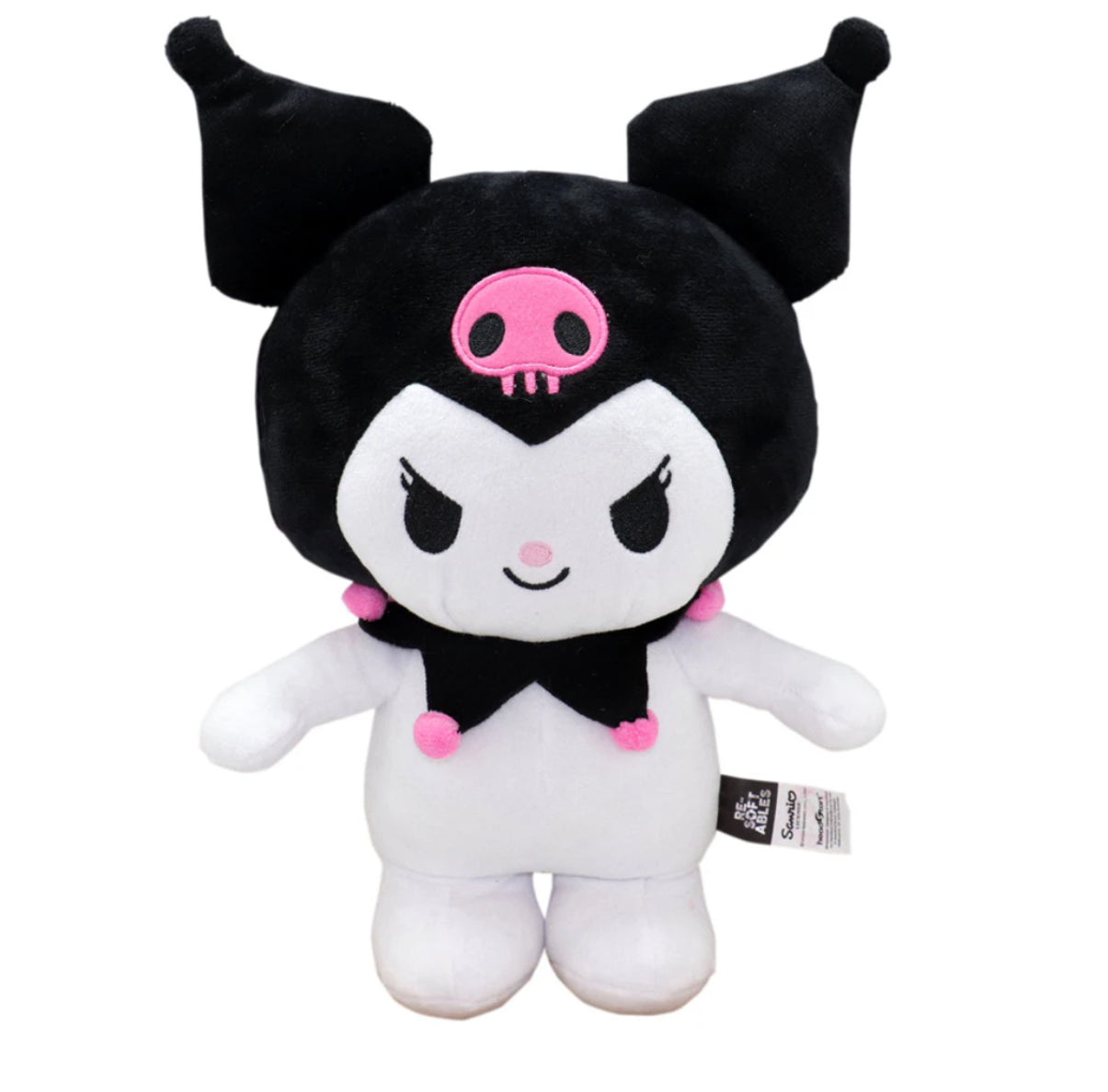 RESOFTABLES HELLO KITTY KUROMI 10" PLUSH