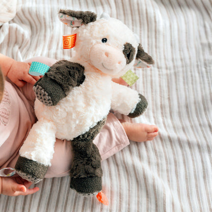 PLUSH MARY MEYER TAGGIES COW SOFT TOY