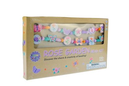 WOOD BEAD KIT ROSE GARDEN