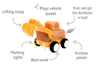 WOODEN FRICTION L&S DIGGER