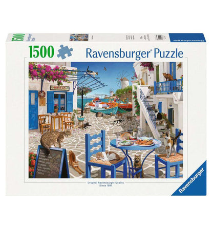 PUZZLE 1500PC CATS OF MYKONOS